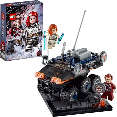 Lego Marvel Black Widow Taskmasters Ambush 77905 Now Available