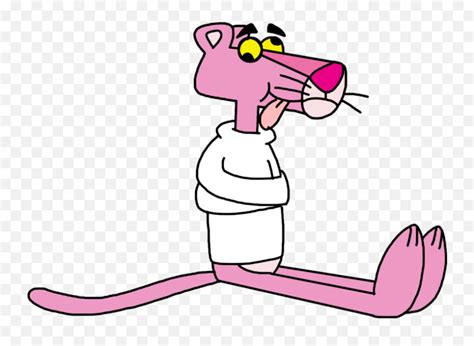 Pink Panther With Straitjacket By Clip Art Emojistraight Jacket