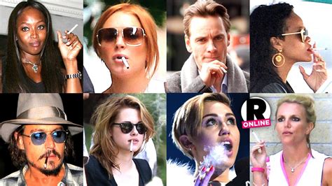 Power Puffers Celebrities Who Smoke