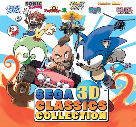 Sega 3d Classics Collection Is Heading To Retail In The Americas On