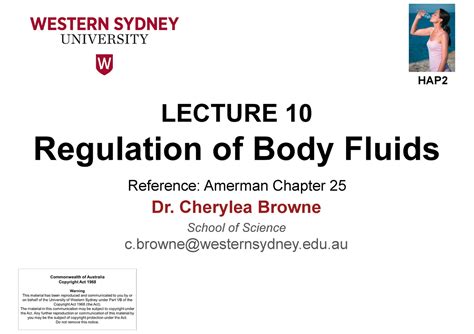 Ilovepdf Merged Lecture Notes Lecture Regulation Of Body Fluids