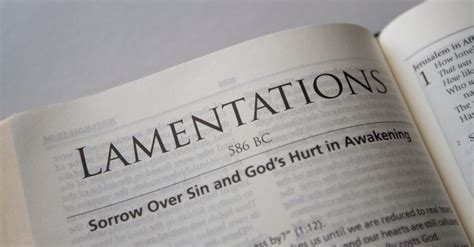 20 Lamentations Bible Quiz Questions For Youth Programs With Answers