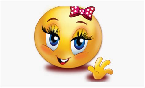 Hand Emoji Clipart Hand Wave Female Sad Face Emoji Transparent