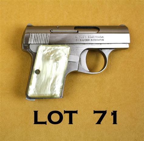 Bauer Firearms Corp. pocket semi-auto pistol, .25 cal., 2
