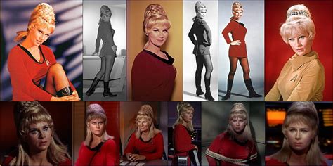 Actress Grace Lee Whitney As Yeoman Janice Rand From The Original Star