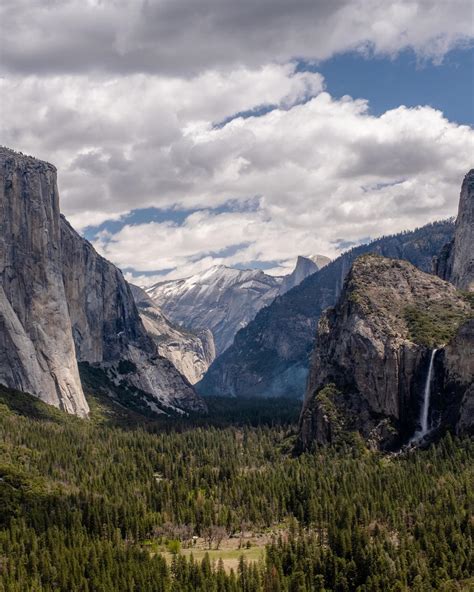 Oc View Of The Valley From Old Wawona Road Ryosemite