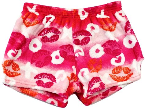 Lips Pajama Shorts Made With Love And Kisses