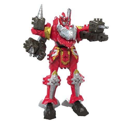 Power Rangers Dino Fury T Rex Champion Zord Morphing Dino Robot With