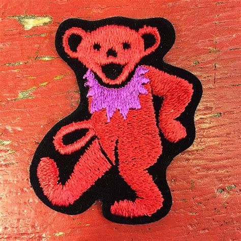 Grateful Dead Dancing Bear Patches P 72a Bears Choice Web Shop
