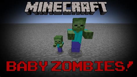 Minecraft Baby Zombies Youtube