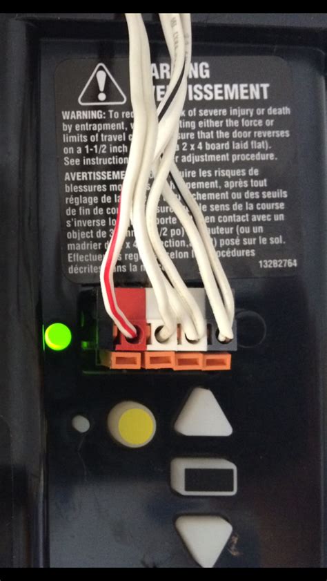 However your connections may seem a little different on the thermostat itself. Installation with Chamberlain - Wiring Openers - Garadget ...
