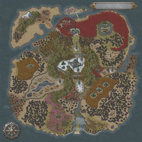 7 Fantasy City And World Maps Roll20 Marketplace Digital Goods For