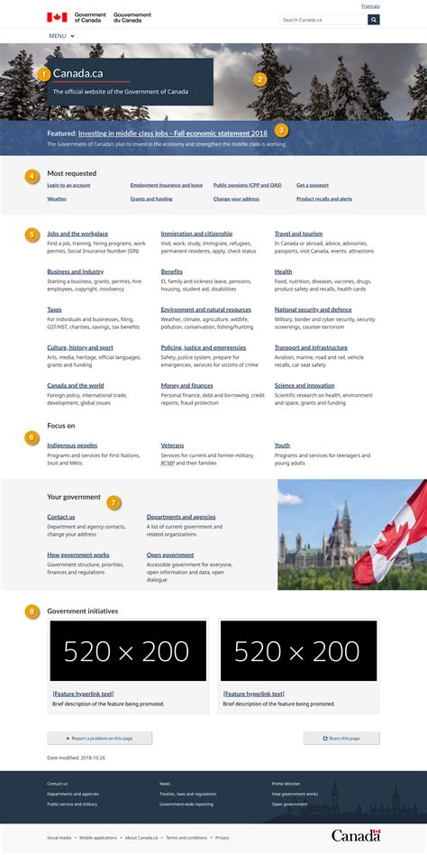 Home page - Canada.ca mandatory template - Canada.ca