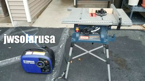 Ryobi 15 Amp 10in Table Saw With Folding Stand How To Use Youtube