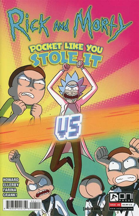 Rick And Morty Pocket Like You Stole It 4 Cover A Regular Marc Ellerby