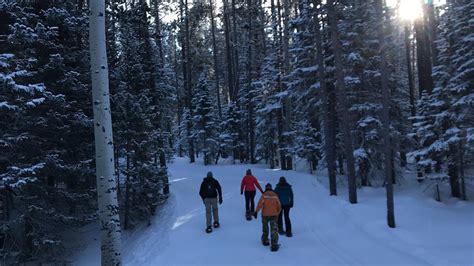 Cross Country Skiing And Snowshoeing