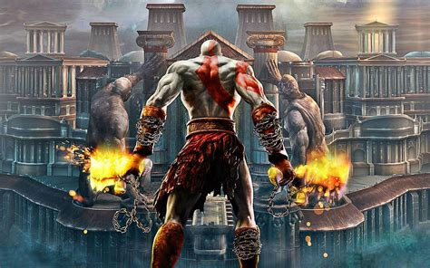 God Of War Game Video Action Adventure Fantasy Fighting