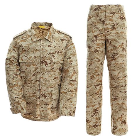 Flame Retardant Camouflage Bdu Military Uniform 210 220gsm Fabric