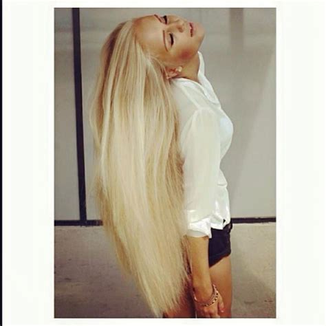 The Longest Thickest Blondest Hair I Have Ever Seen I Defy You To Have