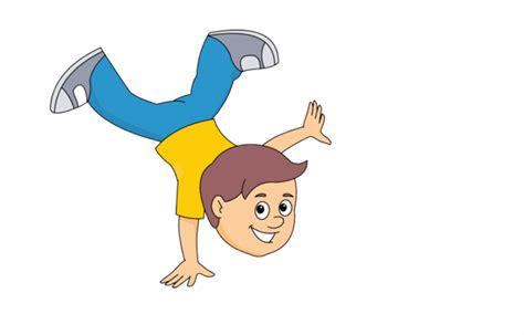 Recreation Animated  Hand Stand Animation