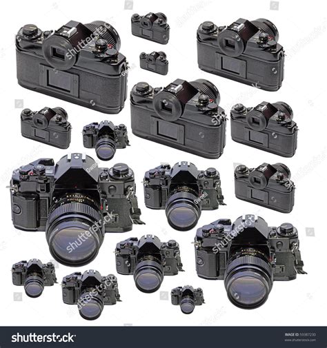 Collage 35mm Vintage Film Camera Stock Photo 59387230 Shutterstock
