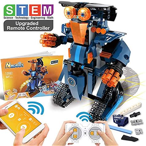 Pokonboy Building Blocks Robot Kit For Kidsapp Controlled Stem Toys