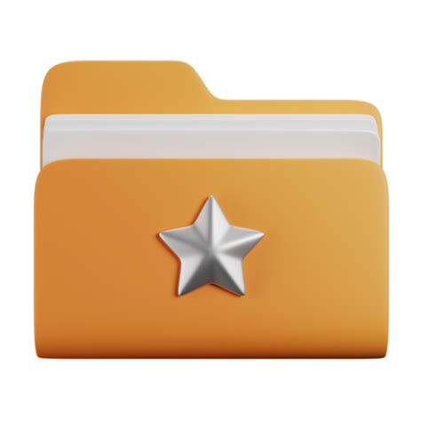 Folder Star Favorite User Interface And Gesture Icons