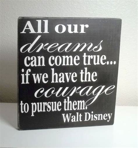 We never realized when we were kids just how deep disney movies are. Black and White Walt Disney Quote Painted by ...