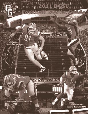 Bowling green state university's profile, including times, results, recruiting, news and more. "BGSU Football Media Guide 2011" by Bowling Green State ...