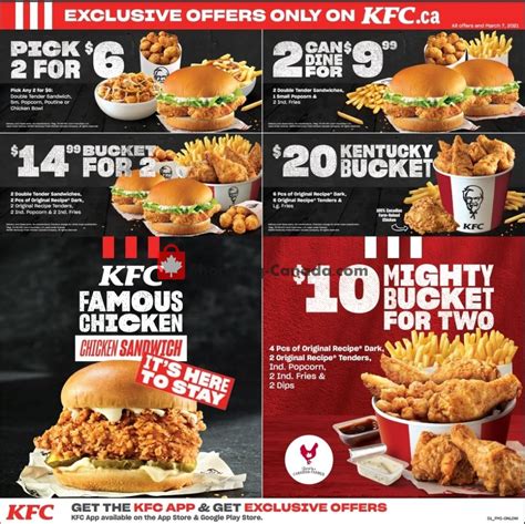 Get the latest kfc malaysia vouchers in july 2021 ⭐ checked today ✅ 20% off on exclusive offers ↖️ follow the link. KFC Canada, flyer - (Special Offer - Kapuskasing): January ...