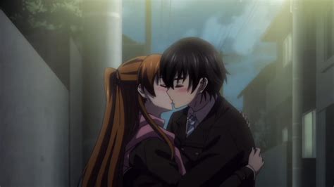 Anime Kissing Romance