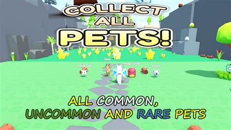 Collect All Pets🐾 Collected All Common Uncommon And Rare Pets