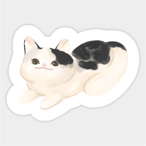 Polite Cat Meme Polite Cat Sticker Teepublic