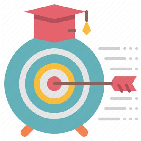Achieve Educational Goal Objective Success Icon