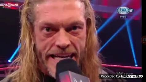 Edge Reta A Orton En Wrestlemania 36 Raw 160320 EspaÑol Youtube