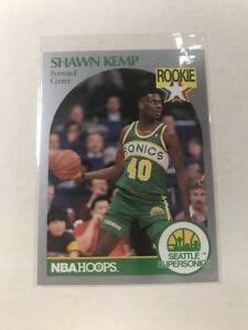 Check spelling or type a new query. Shawn Kemp (Rookie Card) - 1990-1991 NBA Hoops - Card #279 | eBay