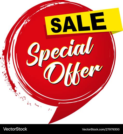 A Special Offer Sale Icon Royalty Free Vector Image