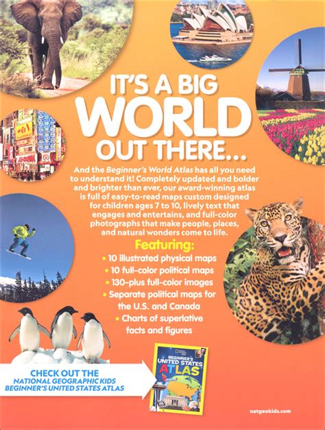National Geographic Kids Beginners World Atlas 4th Edition