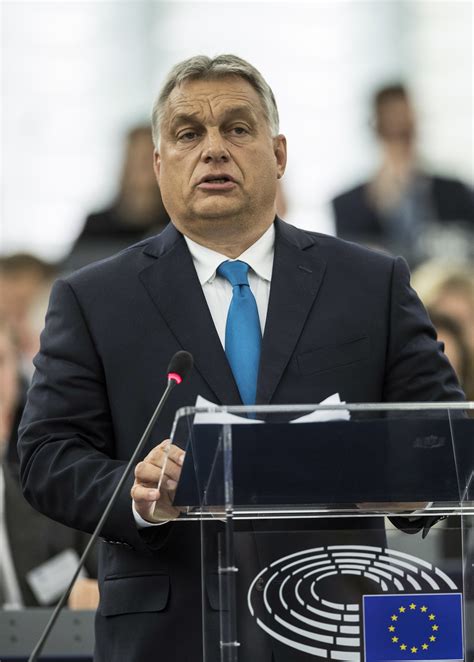 Hungarys Leader Rejects Criticism In Eu Parliament Debate