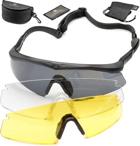 revision military sawfly tactical deluxe yellow kit clear smoke and yellow lens
