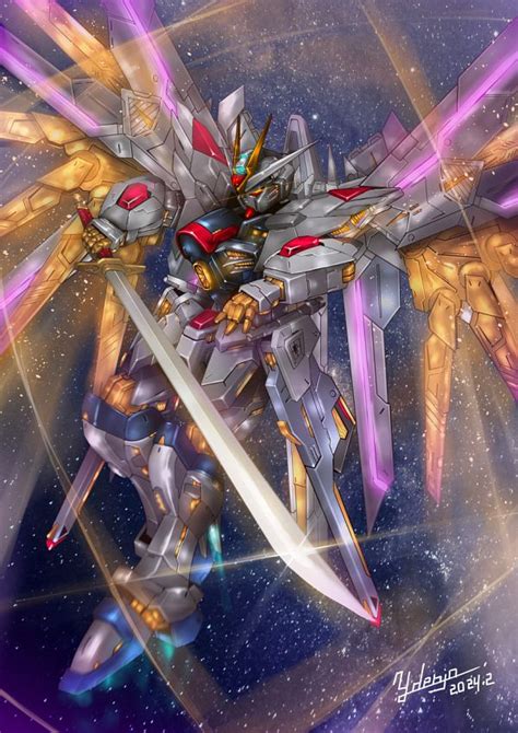 Zgmfa 262pd P Mighty Strike Freedom Gundam Mobile Suit Gundam Seed