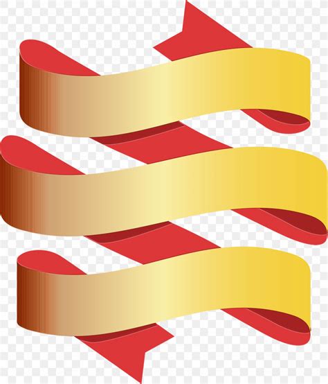 Red Line Material Property Font Logo Png 2562x3000px Ribbon Line