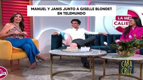 Manuel Y Janis Junto A Giselle Blondet En La Mesa Caliente Youtube