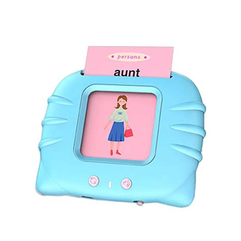 Kids Preschool English Learning Speech Therapy Machine Toys Sight Words