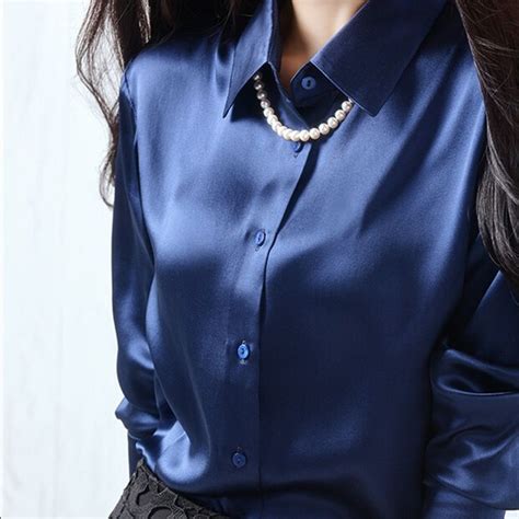 992 Best Satin Blouses Images On Pinterest Satin Blouses Blouses And