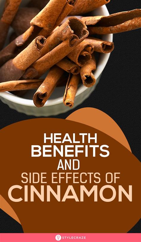 9 Benefits Of Cinnamon Nutrition How To Use And Side Effects
