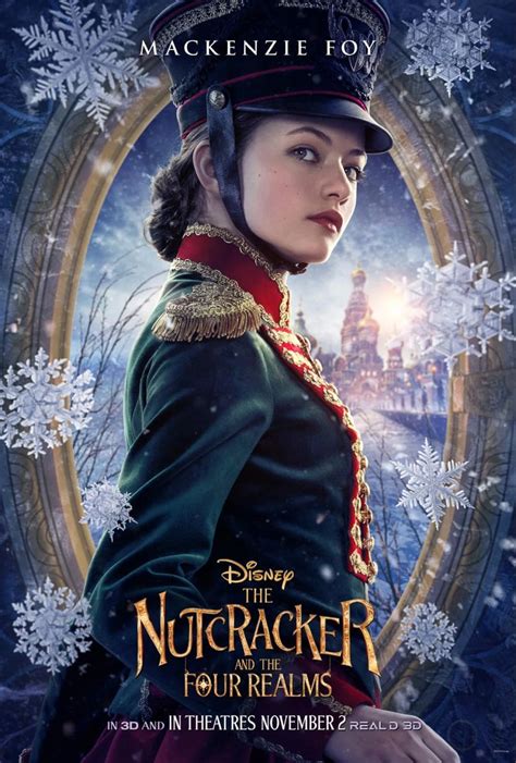 The Nutcracker And The Four Realms Character Posters With Ashley And