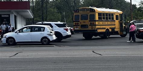 Crews Respond To Crash Involving School Bus In Evansville