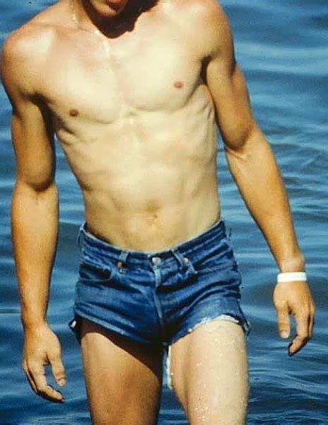 Gay Dream From The 70s In Cut Off Blue Jeans Mens Fashion Pinterest