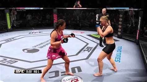 Ronda Rousey Vs Miesha Tate Full Fight 2015 YouTube